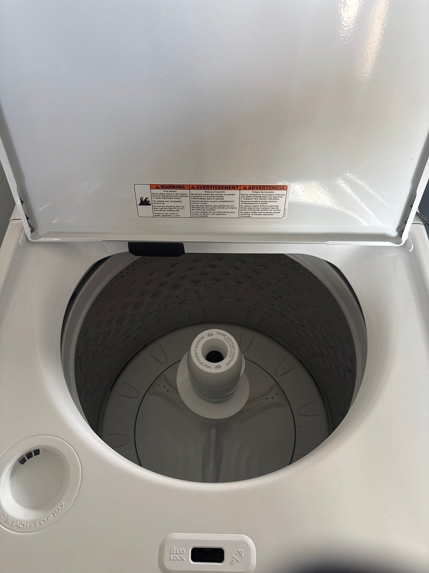 Whirlpool Top Load Washer With Agitator