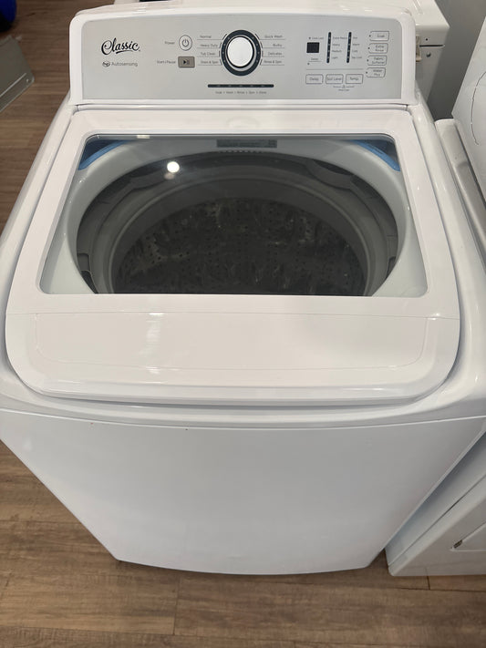 27" 4.7 cu. ft. Top Load Washer (CLAWI47W) - with Glass Top Lid, White